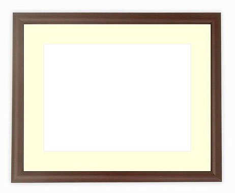 写真用額縁 713/タメツヤ消し A2(594×420mm)専用 前面UVカットアクリル仕様 マット付き