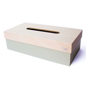 T CUBE ティッシュケース ストーングレー ヤマト工芸[01]