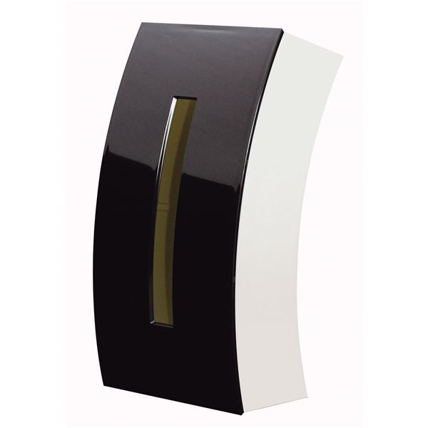 (まとめ)ティッシュケース BOW ブラック I-450 【×3セット】