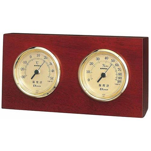 EMPEX (エンペックス) 温度・湿度計 ウッディEX 温度・湿度計 置用 TM-758【送料無料】