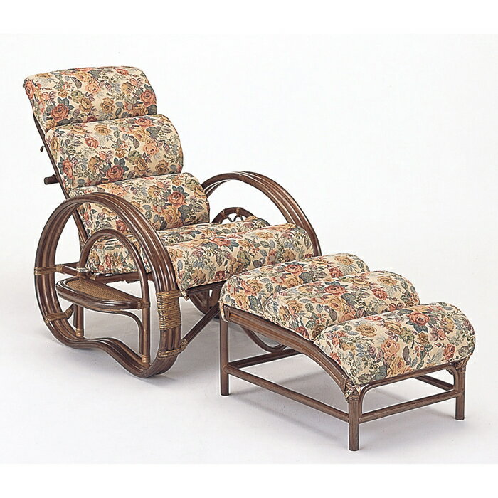 今枝商店 Romantic Rattan リクライニングチェアー A220B