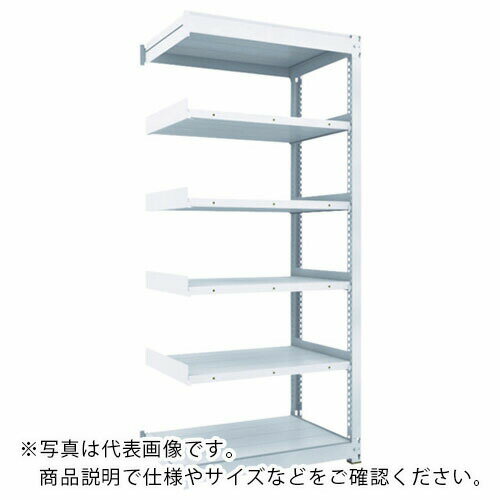 TRUSCO TUG型中量ボルトレス棚 450kg 連結型 1800×926×H2100 6段 TUG450-76Z-6B ( TUG45076Z6B ) トラスコ中山(株)