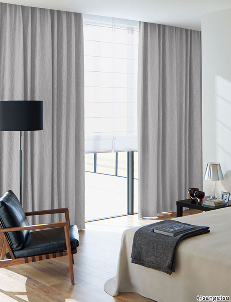 サンゲツ▼ストリングス オーダーカーテン LP仕様(形態安定加工) 約2倍ヒダ柄取り(本縫い) 裾:折返し▼SC7449〜7450 ドレープ MORRIS CHRONICLES BROTHER RABBIT(DRAPE/BLACKOUT)【カーテン幅4510〜5250×カン下寸法2610〜2800mm】