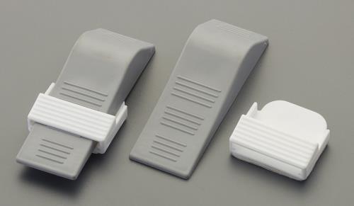 エスコ (ESCO) EA951FA-60 40x124x25mm ドアストッパー(2個) EA951FA-60 【12STセット】