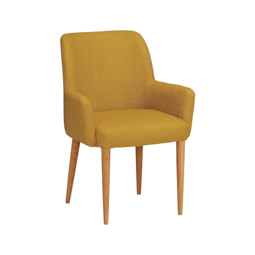 [IDEE]LIEVRE ARM CHAIR MUSTARD NA Legs