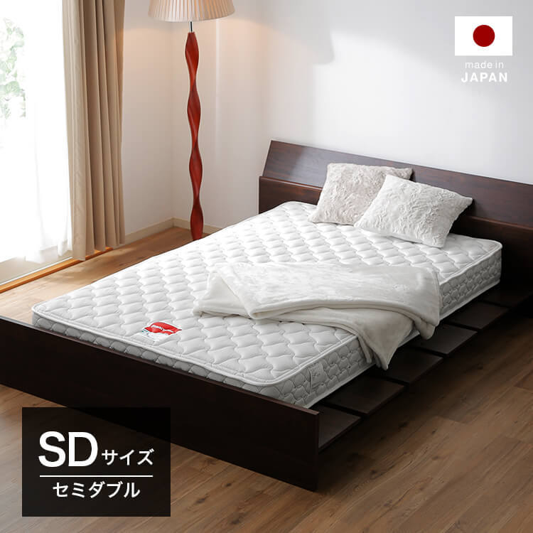 [セミダブル][厚さ20][ベーシック] j-rest フランスベッドコラボマットレス ゼルトスプリング 国産 FranceBed