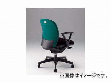 ナイキ/NAIKI リンカー/LINKER シェルモ 事務用チェアー グリーン WE511F-GR 619×620×829〜899mm Office chair