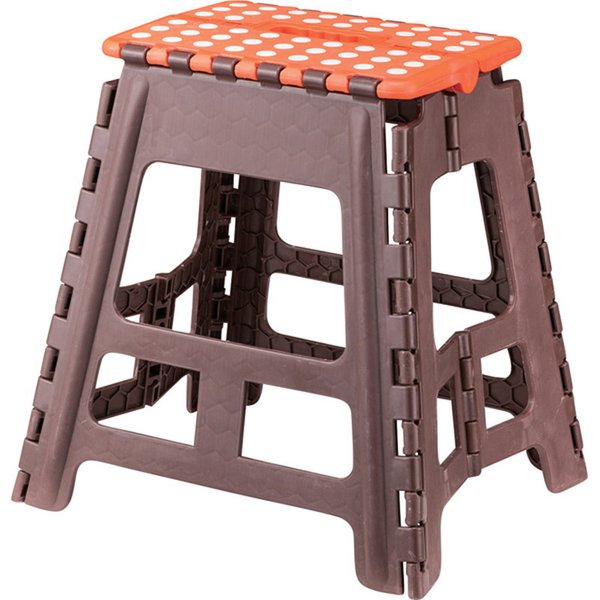 クラフタースツール L 【オレンジ】 ポリプロピレン