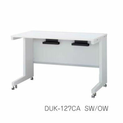 デュエナ 平机 デスク キャスター脚 引出し無し Kタイプ W600×D700×H720mm /TO-DUK-067CA □/□