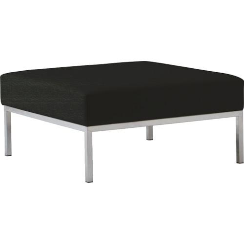 ■TRUSCO 応接ソファ スクウェア ブラック〔品番:CRY820ABK〕【1613137:0】[法人・事業所限定][直送元][店頭受取不可]