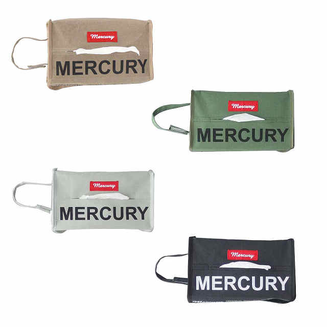 「マーキュリーキャンバス NEWティッシュボックスカバー」 カバー ティッシュ 箱ティッシュ マーキュリー MERCURY キャンバス ボックスティッシュ用【ネコポス対応1枚まで】