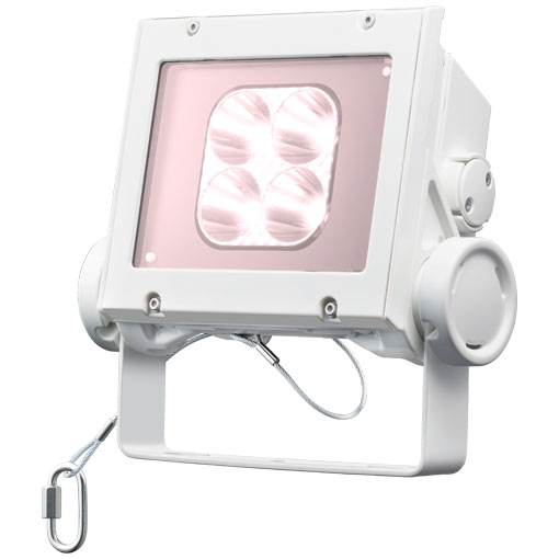 岩崎 LEDioc FLOOD NEO(レディオック フラッド ネオ) LED投光器 40クラス 美vid 狭角タイプ 白色(4000K)タイプ 本体色:ホワイト LED一体形 耐塩塗装 ECF4040NVWSAN8W ※受注生産品