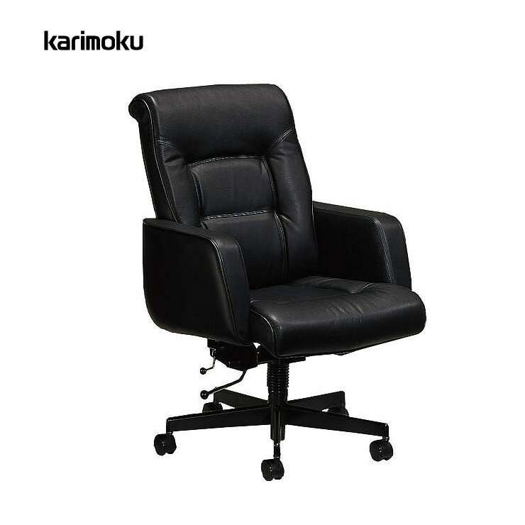 カリモク デスクチェアーXS1220BB