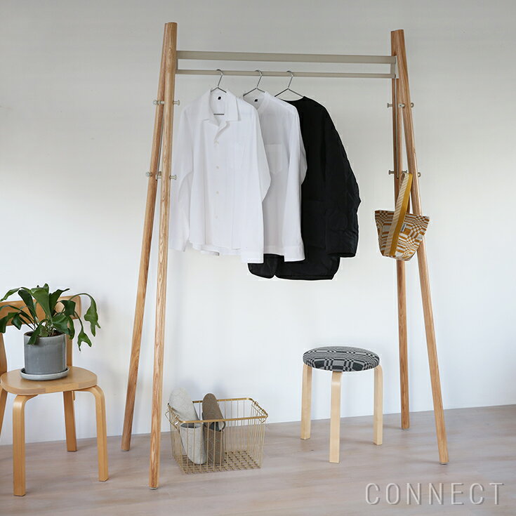 Artek(アルテック)/KIILA COAT RACK(キーラ コートラック)ナチュラル×ストーンホワイト北欧家具 収納 ハンガーラック 【送料無料】