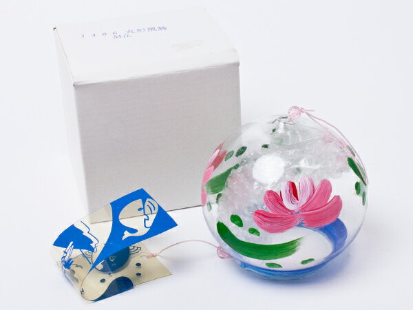 丸型風鈴 花 fur30お茶のふじい・藤井茶舗