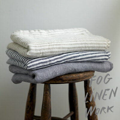 フォグリネンワーク fog linen work リネンシャンブレータオルケット 定番 フォグ ブランケット お返し お洒落 プレゼント ギフト