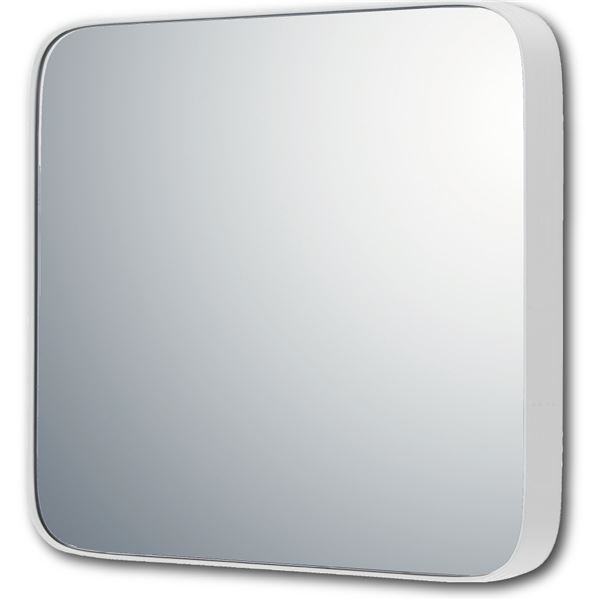 スリムラインミラー ラウンドコーナー(M)グロスホワイト