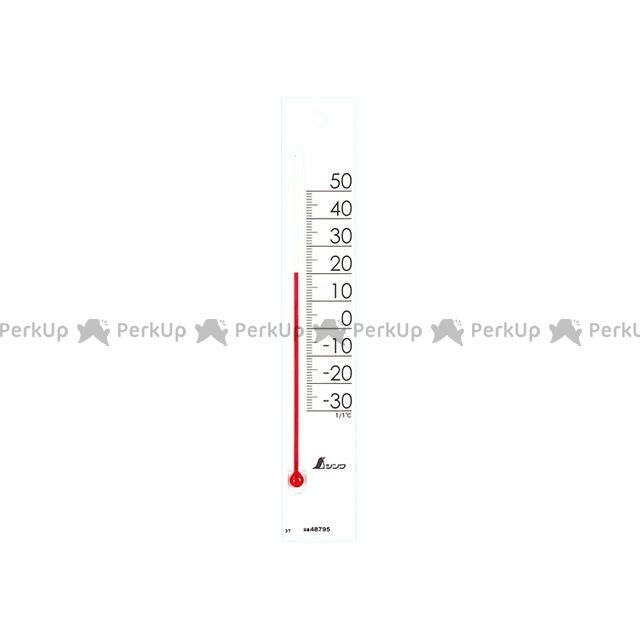 (正規品)シンワ測定 48795温度計プチサーモスクエア縦200フック穴白 48795 shinwasokutei 日用品 日用品