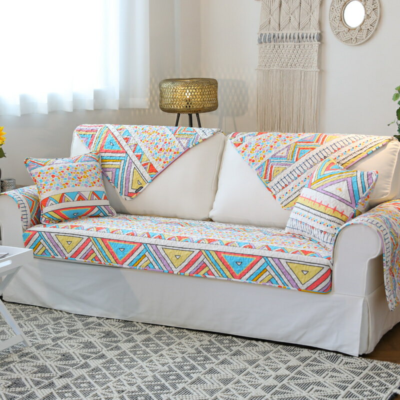 A001855SO103ソファーシート ソファーカバー シーズン通用タイプ サイズオーダー可能 滑りどめ生地 3点セット