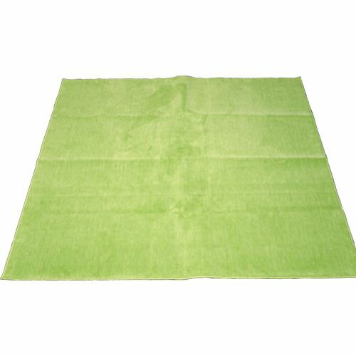 平織りカーペット 防音 江戸間2畳 グリーン 176×176cm DCM