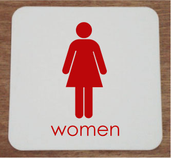 【トイレマークサイン】トイレのプレート15cm トイレマークおしゃれなトイレサイン両面テープ付きで取り付け簡単短納期で発送