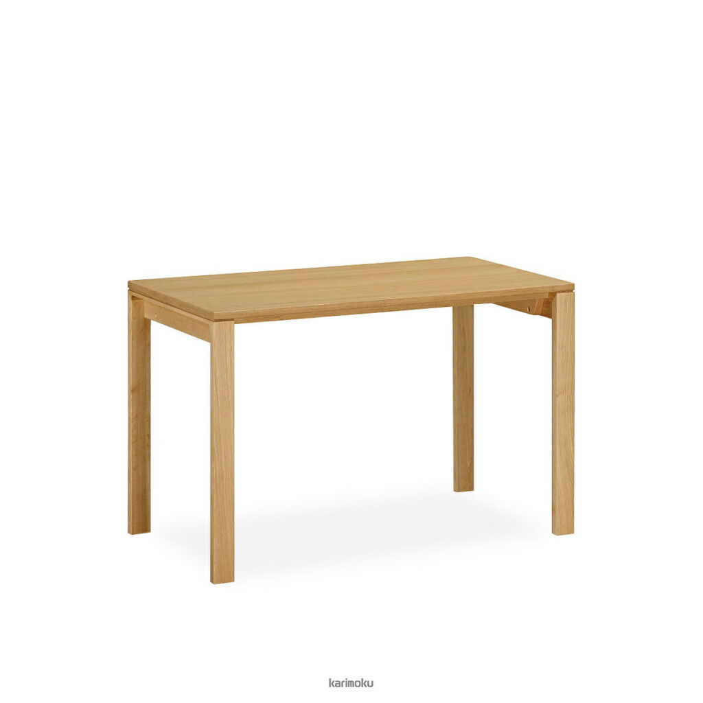 カリモク 学習机 ユーティリティプラス デスク (幅110cm, 奥行き60cm, ピュアオーク色)【全国送料無料】【同梱不可】【店頭受取対応商品】
