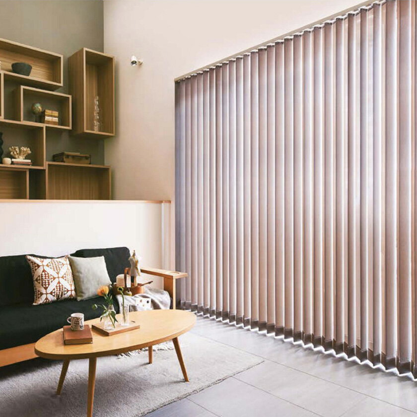 タテ型ブラインド▼アルペジオ 生地名:ラフィー 標準タイプ センターレーススタイル 100mm(ミラーレース遮熱100mm) ツーループコード式 片開き バランスウェイト:ミニマル▼ニチベイ A8701〜8724【製品幅4005〜5000×製品高さ2010〜3000mm】