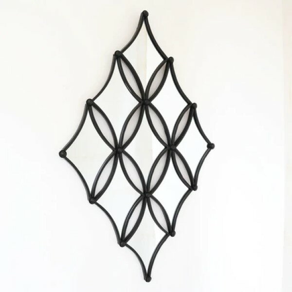 壁掛けミラー(ダイヤ)