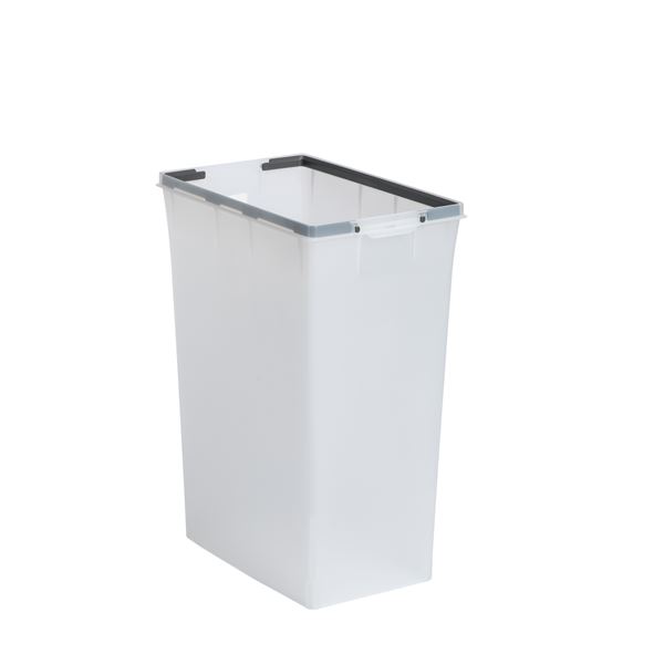 【マラソンでポイント最大44倍】【蓋別売】 エコン ダストボックス #45 半透明 本体のみ 単品 【容量:46L】 ポリプロピレン 〔店舗 オフィス 施設〕