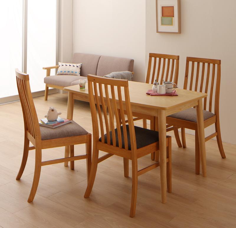 〔組立設置料込み〕ファミリー向け 天然木タモ材 ダイニング 〔Uranus〕ウラノス 5点セット(テーブルW115 チェア4脚) 〔チェア〕ライトグレー 【北海道・沖縄・離島配送不可】