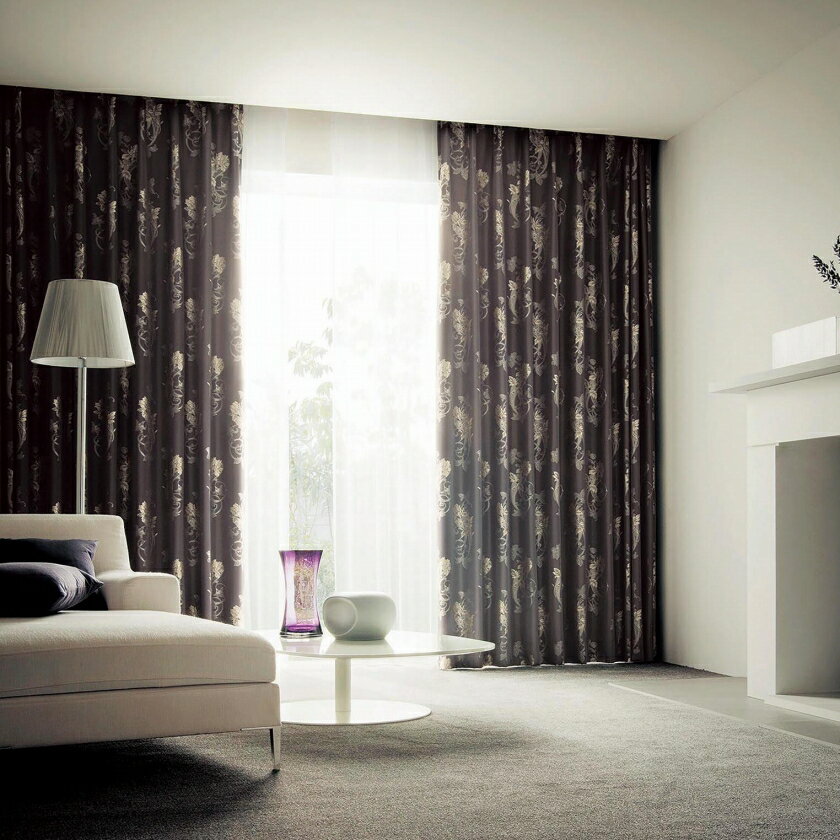 MODE S カーテン▼ライセンスフラットD(約1.0倍ヒダなしカーテン・ドレスアップ加工)すくい縫い ウェーブ加工あり▼スミノエ モードエス【カーテン幅484～552×カン下寸法261～280cm】ミラショーンシリーズ D-4153～4154 ドレープ 日本製