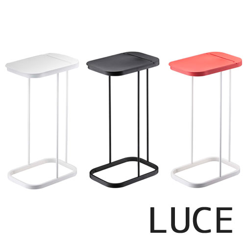 ルーチェ/LUCE 分別ゴミ袋ホルダー ホワイト/07552 ブラック/07553 レッド/07554 ダストボックス/ゴミ箱/ごみ箱【山崎実業/YAMAZAKI】シンプル