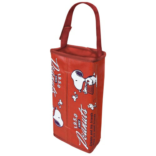 【送料無料】 レトロティッシュケース スヌーピー レッド三金商事株式会社