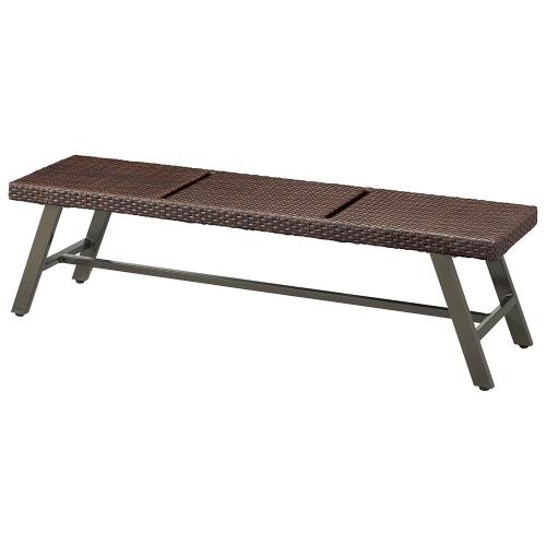 ベンチ CORSICA BENCH コルシカベンチ1500 CHERRY(チェリー) 幅1500×奥行400×高さ420/業務用/新品/送料無料