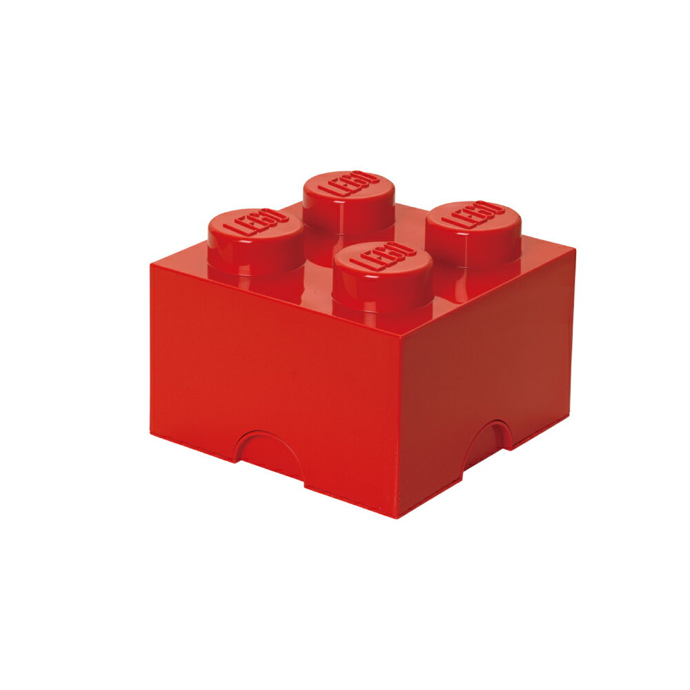 ルームコペンハーゲン レゴ ストレージブリック フォー - ブライトレッド / Room Copenhagen LEGO STORAGE BRICK 4 - Bright Red 40031730 5706773400300【日本総輸入元】