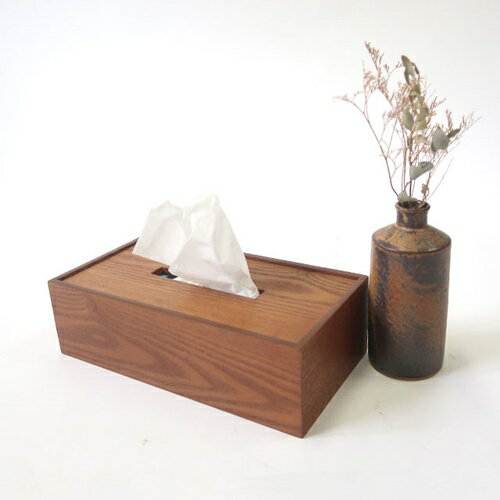 ティッシュボックス BRUN / ブラン 91800004 □□ DR4 Creer クレエ ティッシュケース ボックスティッシュケース ティッシュ収納 雑貨 ティッシュペーパー 木製 ウッド おしゃれ ナチュラル 北欧 部屋 生活雑貨 (80)