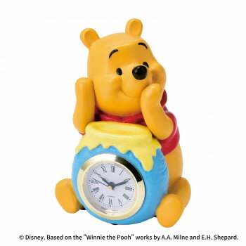 セトクラフト 置き時計 Disney くまのプーさん SDD-2203 メーカ直送品  代引き不可/同梱不可