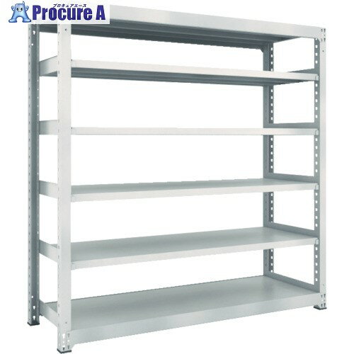 TRUSCO スチールラック M5型 W900×D921×H1800 6段 単体 ネオグレー M5-6396 NG(ネオグレー) 1台 ◇▼780-2927【代引決済不可】【ご注文数により送料都度見積】