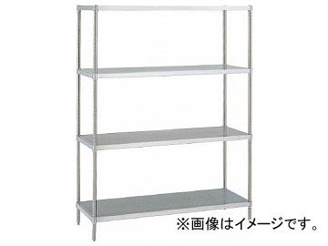 エレクター パンチングソリッドエレクターシェルフ MSS1220PS・PS1590-5(7706847) Punching Solid Erector Shelf