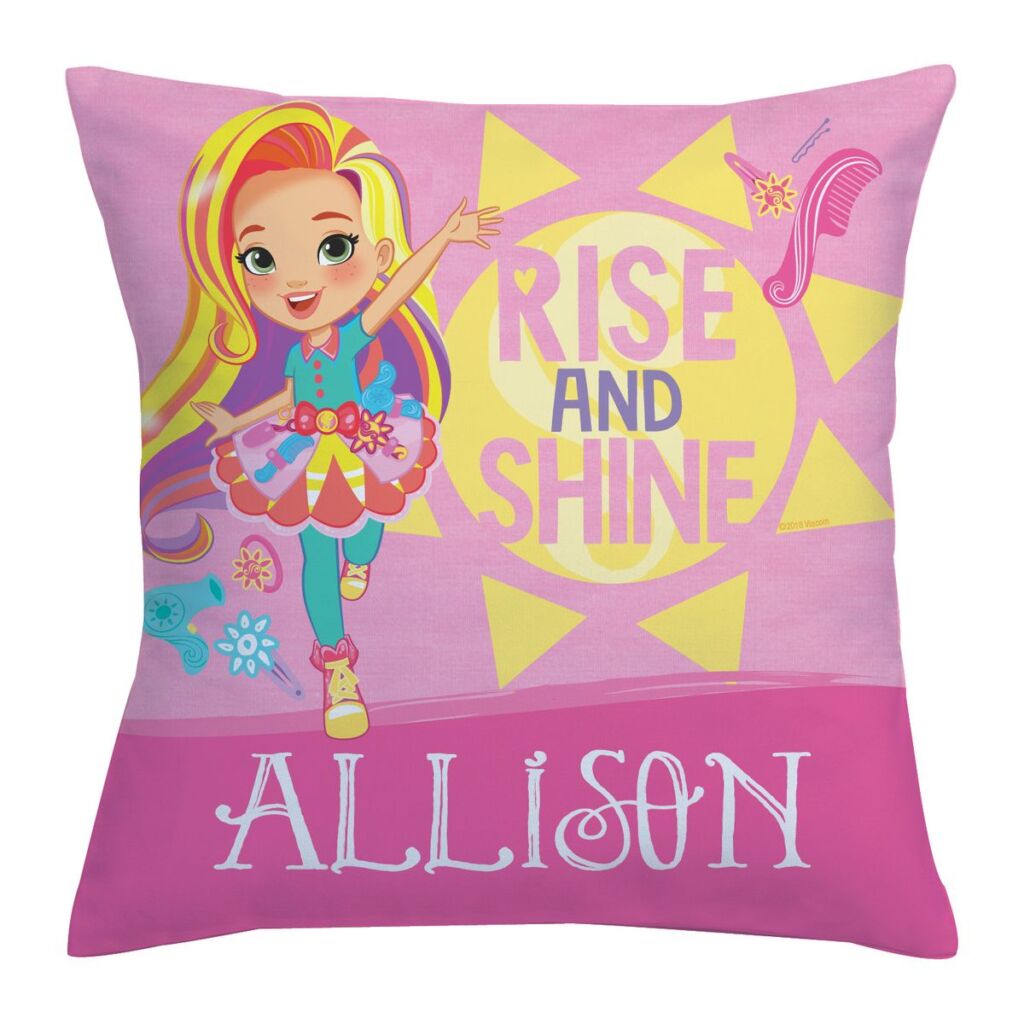 [送料無料] Sunny Day ライズアンドシャイン キッズスローピロー [楽天海外通販] | Sunny Day Rise and Shine Kids Throw Pillow