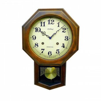 インテリア雑貨 おしゃれ アンティーク電波振り子時計(8角型)・DQL624 おすすめ お洒落な家具