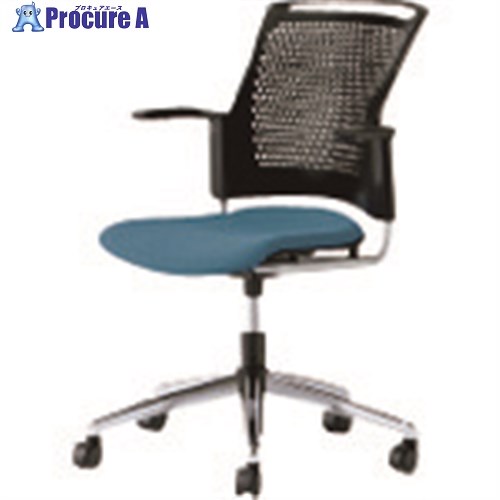 プラス 629586)会議イス チェダーC MB-W65SHL SBL MB-W65SHL SBL 1台 ■▼209-8500【代引決済不可】【送料都度見積】