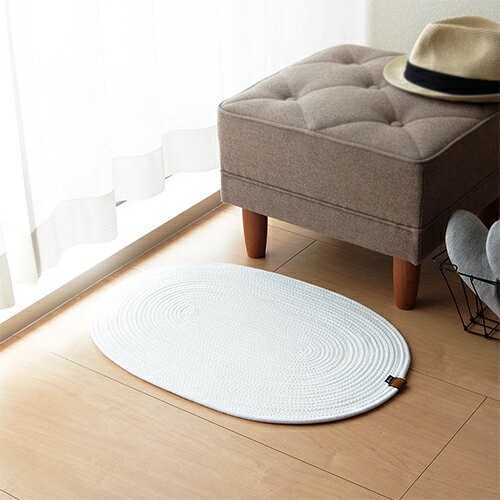 送料無料 東洋ケース MOC-RPIM-IV moc rope インテリアマットアイボリー