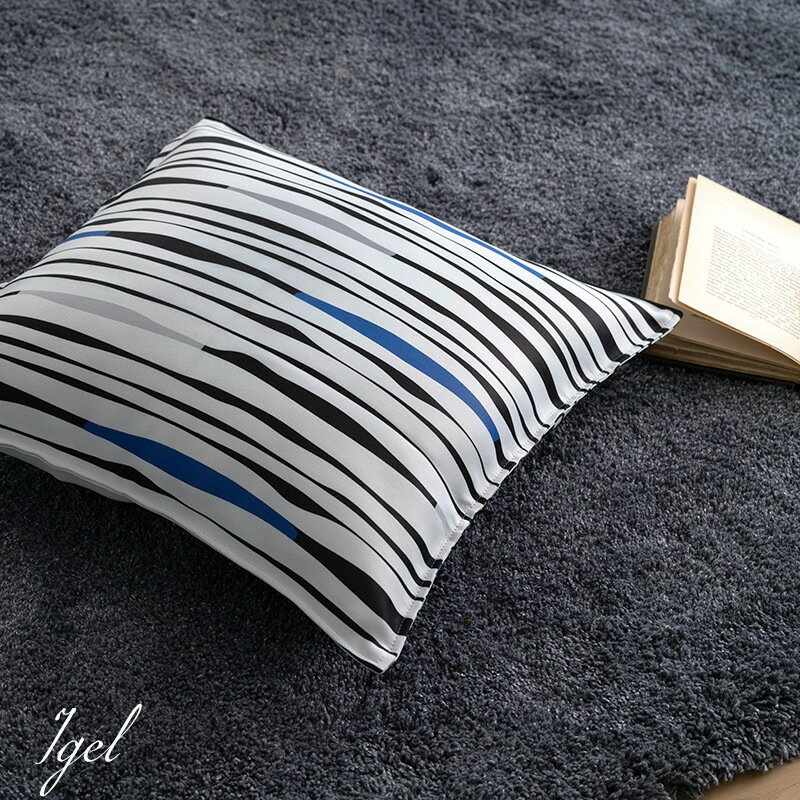 クッションカバー おしゃれ 北欧 正方形 45×45cm 45角 輸入生地 カバーのみ 雑貨 インテリア 高級感 春 夏 秋 冬 オールシーズン カバーのみ YH818 イーゲル CSZ