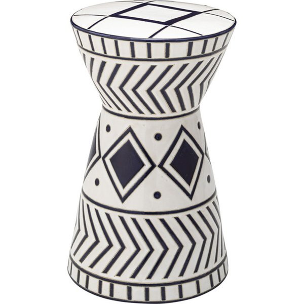 スツール 【ホワイト】 陶器