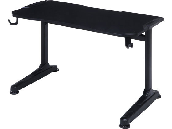 【メーカー直送】不二貿易/GAMING DESK XeNO W1200×H730 ブラック/38130【代引不可】【お客様組立】