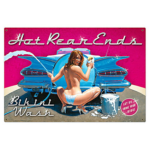 スティール サイン (スチール サイン) Greg Hildebrandt Hot Rear Ends HB-044