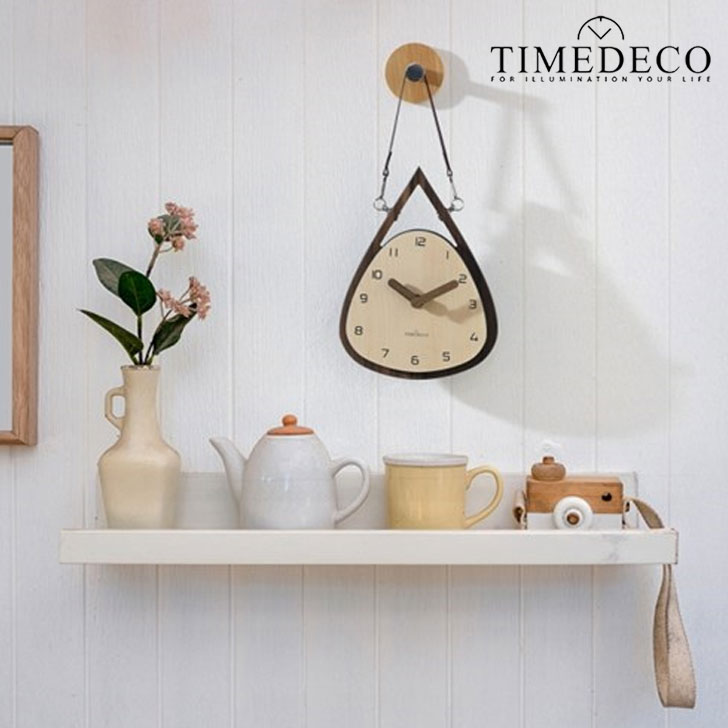 タイムデコ 掛け時計 TIMEDECO 正規販売店 FOREST WALL CLOCK 森の時計 ウォール クロック Walnut ウォルナット おしゃれ インテリア雑貨 韓国雑貨 3949881 ACC