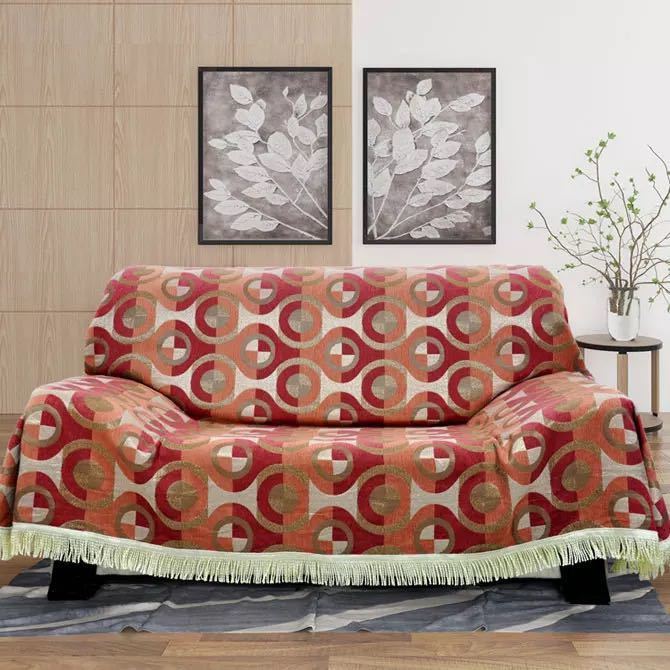 A045739三人用ソファーカバー ソファー シーツ ひざ掛け .マルチカバー 180x280cm