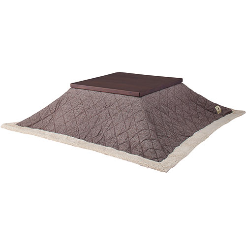 便利 グッズ アイディア商品 東谷 薄掛けコタツ布団 正方形 ブラウン KK-101BR 人気 お得な送料無料 オススメ